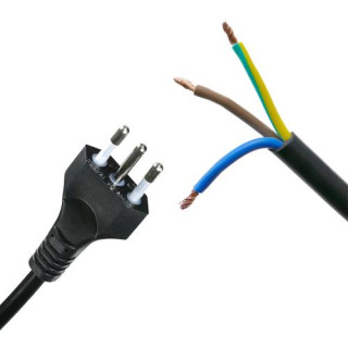 Cavo Tripolare Italiano 3x1 10A 160 cm