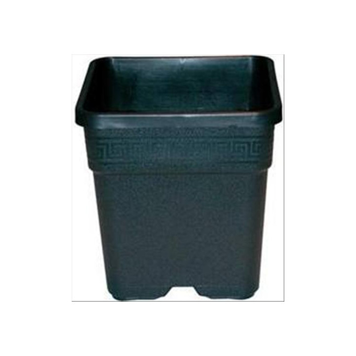 Vaso quadrato in plastica 33.5x33.5x33.5 - 25L
